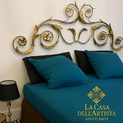 Area soggiorno di La Casa dell'Artista - Affitti Brevi - Ferla