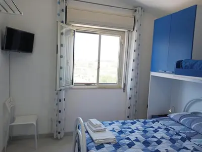 Letto o letti in una camera di Semi-Detached Home with Private Garden