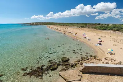 Paesaggio naturale nelle vicinanze della villa
