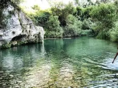 Paesaggio naturale nelle vicinanze della casa vacanze