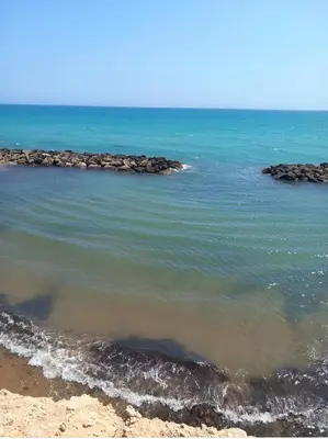 Paesaggio naturale nelle vicinanze della villa