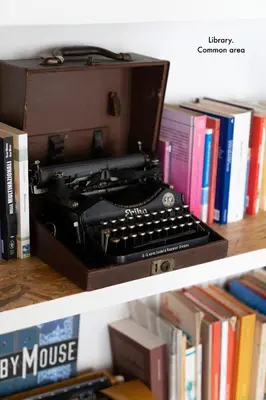 Biblioteca nell'appartamento