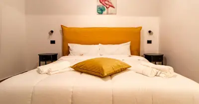 Letto o letti in una camera di Siculis
