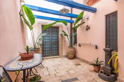 Patio o area all'aperto di Il riad del capitano
