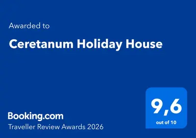 Certificato, attestato, insegna o altro documento esposto da Ceretanum Holiday House