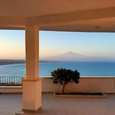 Casa Framaibla - la veranda sull'Etna